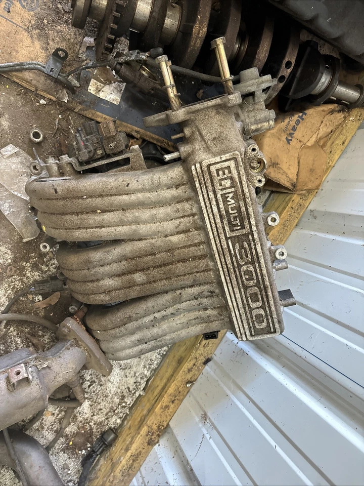 91-99 Mitsubishi 3000GT Dodge Stealth SOHC no turbo admisión superior plenum SIN EGR Foto 1 de 1