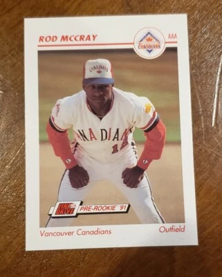 1991 Impel Vancouver Canadians Rod McCray #641 - Image 1 of 2