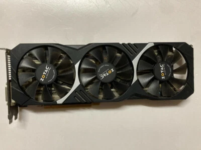 ZOTAC GeForce GTX970 4GB 1664SP GDDR5 PCI-E Graphics Video Card DP DVI HDMI - Image 1 of 4