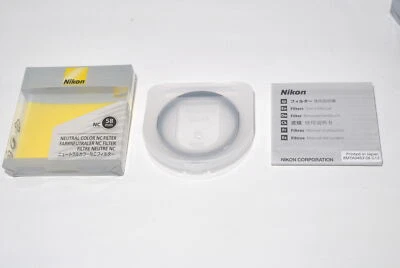 Nikon Neutral Color NC Filter 58mm Lens Protector Clear Filter from Japan - Image 1 of 4