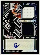 2020-21 Obsidian DESMOND BANE Rookie Jersey Ink /99 Dual Patch Auto #RJI-DBN🏀🔥
