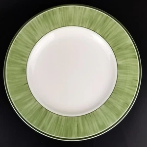 Villeroy & Boch Germany, Flora Grass Dinner Plate White Green, Premium Porcelain - Picture 1 of 5