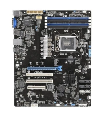 ASUS P11C-X Intel C242 Mainboard ATX Sockel 1151  #307798 - Bild 1 von 4