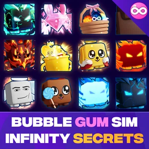 🔥 All Secrets💎 Roblox Bubble Gum Simulator Infinity 🌠Cheap | Fast Delivery 🚀 - Picture 1 of 23