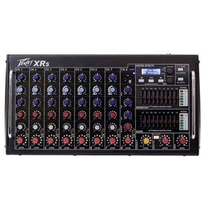 PEAVEY XRS Portable 1500w Peak 8 Channel Bluetooth FX USB Mixer - Picture 1 of 7