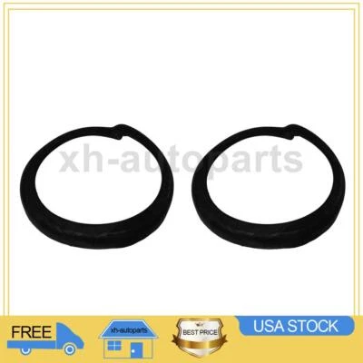 Se adapta a BMW 318i 1985~1992 2X aislador de resorte helicoidal inferior delantero XH Foto 1 de 4