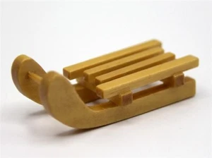 Small Wood Sledge / Sleigh, Dolls House Miniature, 1.12 Scale Christmas - Picture 1 of 1