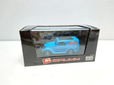Fiat 500B Furgoncino "Modelli Auto" del 1946-49 - 1/43 Brumm art. s97/13 - Immagine 1 di 2
