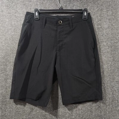 Men's Volcom Shorts Size 28 Surf & Turf 4 Way Stretch Black Short Casual Summer - Image 1 of 4