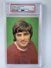 1968 George Best D.C. Thomson The Great Stars of Football “Rare” PSA 