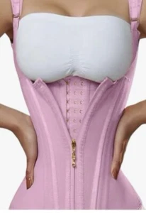 Taillentrainer Shaperwear Damen Übergröße rosa - Bild 1 von 9