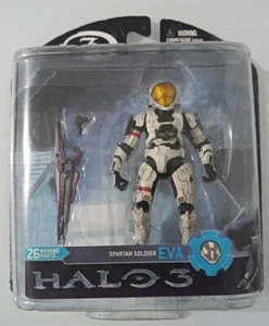 HALO 3 WHITE EVA ACTION FIGURE SPARTAN SOLDIER SERIES 2 DE MCFARLANE TOYS - Imagen 1 de 4