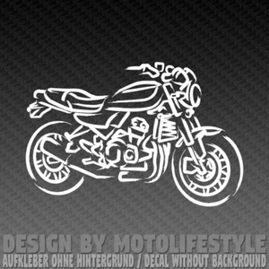 Z900RS Calligraphy Vinyl Aufkleber Decal 13x10cm - Picture 1 of 3