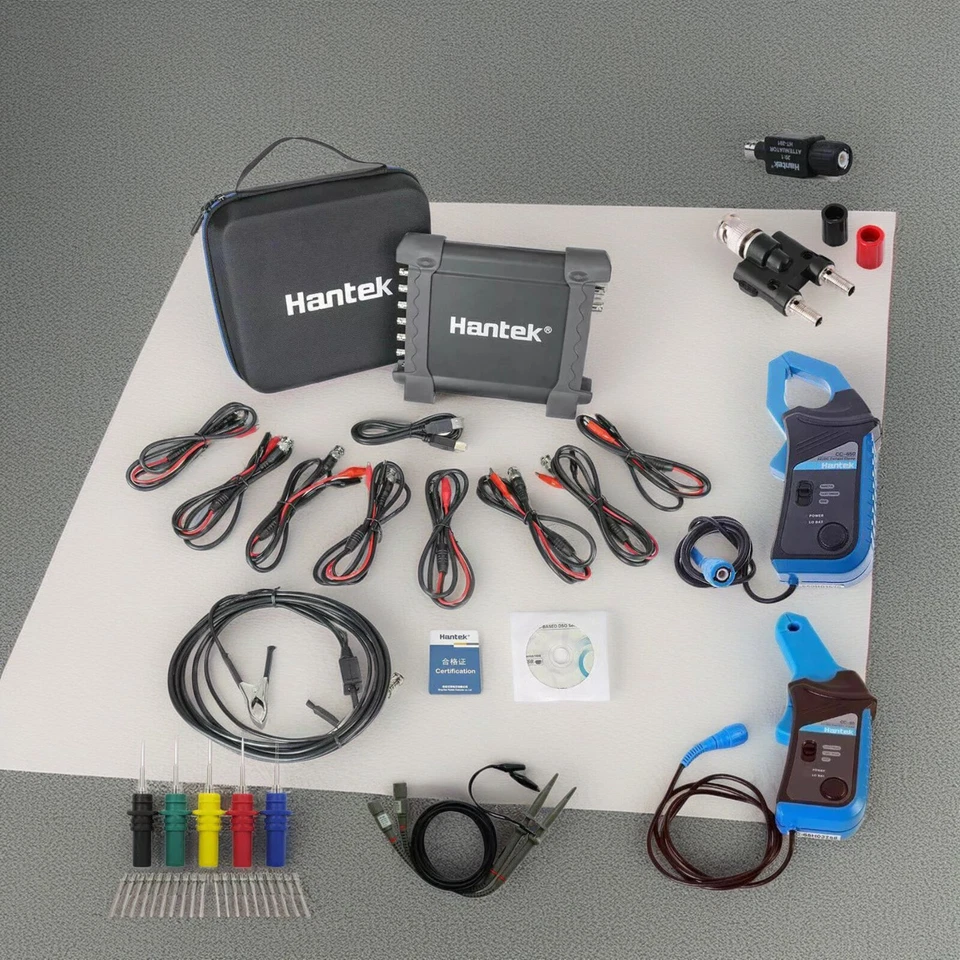 1008C Hantek 8CH Oscilloscope PC USB Automotive DAQ Program Generator Diagnostic - Image 1 of 4