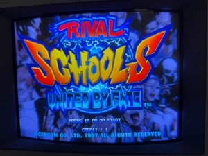 Capcom 1997 SONY ZN Justice Gakuen Rival Schools United by Fate ARCADE JAMMA PCB - Picture 1 of 3