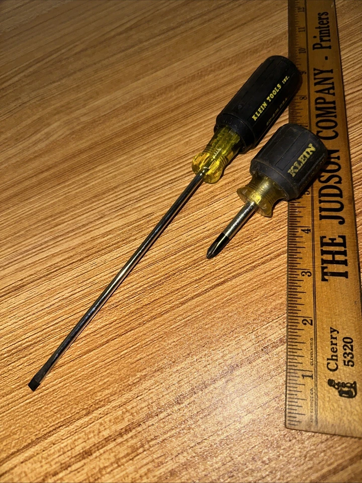 Klein Tools Destornilladores 601-6 Uso General Ranurado y Rechoncho 603-1 Foto 1 de 4