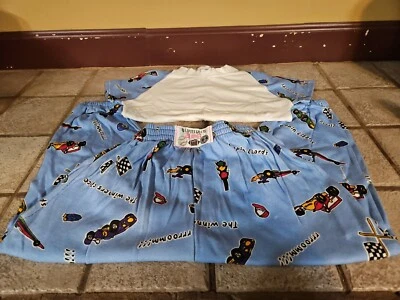Мальчики Олимпийских игр США гонки автомобиля супер удобный 2 ПК пижамы сна комплект размер 4T милый - Изображение 1 из 4