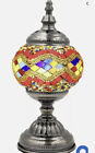 Turkish Handmade,  Mosaic, Mediterranean,  Table Top Night Stand Lamp Brand New