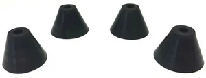 willys MB ford GPW ✅(A1096-RUB) Rubber Spark Plug Rain Shields ▲ non conductive▲ - Picture 1 of 12