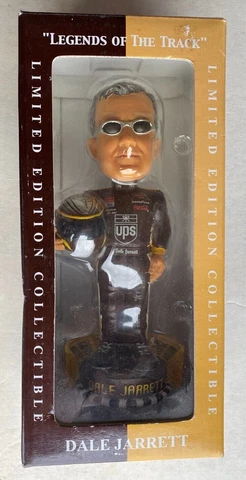 LEGENDS OF THE TRACK LIMITED EDITION DALE JARRETT #88 UPS FORD BOBBLEHEAD MIB Cover
