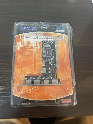 Zonet 4+1 Ports USB2.0 PCI Host Controller Model ZUH2215V - Image 1 of 4