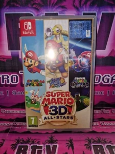 🇮🇹 SUPER MARIO 3D ALL-STARS NINTENDO SWITCH ITA 🇮🇹 TRIANGOLO BLU OTTIMO RARO - Picture 1 of 24