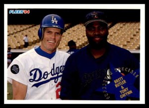 1994  Fleer #711 Brett Butler / Tony Gwynn SSS Dodgers / Padres