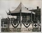 1934 Press Photo Pres Roosevelt Dedicates Veterans' Hospital To Be Built Near