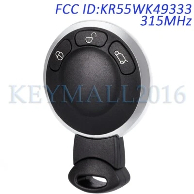 KR55WK49333 Remote Key Fob for Mini Cooper 2007 2008 2009 2010 11 2012 2013 2014 - Image 1 of 3