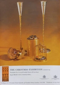 Stuart Devlin, espectáculo de joyas. Impresión de revista original vintage de la década de 1970. - Imagen 1 de 1