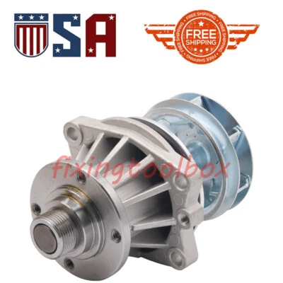 11517509985 11517527799 Water Pump W/ O-Ring For BMW 325i 528i E36 E46 E39 X5 Z3 Foto 1 de 4