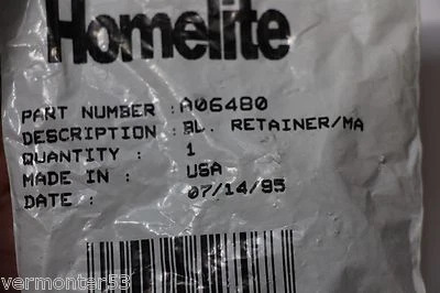 Genuine Homelite String Trimmer Blade Return Magnet for filter assembly A06480  - Image 1 of 4