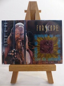 Farscape Season 2 costume relic trading card CC6 Anthony Simcoe Ka D'argo -thick