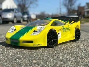 0122 - Bodywork Car Body 'Mclaren 2 Inch scala1/8 RC Gt Slash - Picture 1 of 10