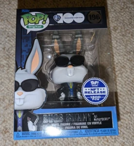 Funko Pop! Digital Bugs Bunny as Morpheus The Matrix WB 100 #196 LE /1300 - Picture 1 of 6
