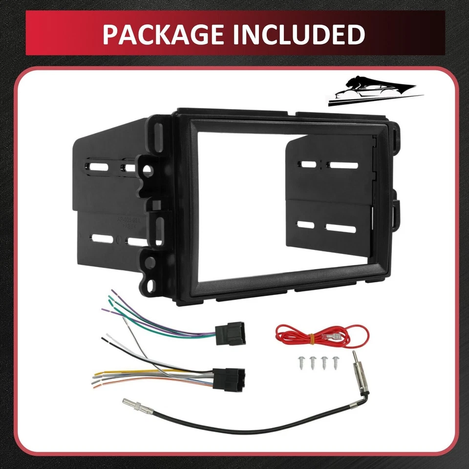 Double Din Dash Installation Kit For 2006-2014 Buick Chevrolet Chevy GMC - Image 1 of 4