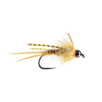 THE FLY CRATE Rubber Legged Trailer Hitch Stone - Fly Fishing Flies (1 pc)