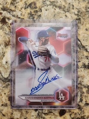 2023 Bowman's Best - Mairoshendrick Martinus Auto - Los Angeles Dodgers #B23- - Image 1 of 4