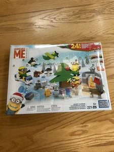 Mega Bloks Minions Film Adventskalender #CPC57 2015 Neu Versiegelte Verpackung - Bild 1 von 8