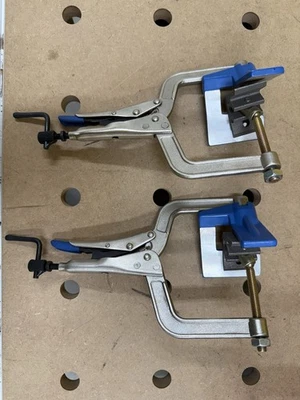 Juego de 2 abrazaderas de esquina de 90 grados sin marca para estuche trabajo madera taller nuevas y sin usar Foto 1 de 2