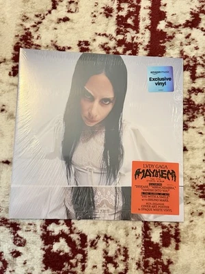 NM LADY GAGA * MAYHEM * EXCLUSIVE LIMITED ALTERNATE ART 2x WHITE VINYL Like New Foto 1 de 4