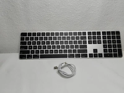 Apple Magic Keyboard with Touch ID and Numeric Keypad A2520 Black Keys - Image 1 of 4