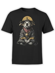 FANTUCCI Zen Pup T-Shirt | Spiritual Dog Graphic Tee | Unisex - Picture 1 of 5