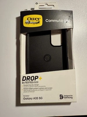OtterBox Commuter Lite Series Case Black Samsung Galaxy A35 5G 77-95511 - Image 1 of 4