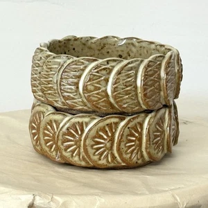 2 Posacenere piccola ciotola ceramica artistica studio 4” firmato ZAP, impilabile - Foto 1 di 11