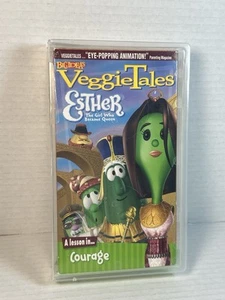 Veggie Tales Esther Girl Who Became Queen Video Tape VHS 2000 Lesson in Courage - Picture 1 of 6