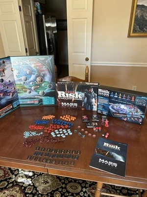 RISK Mass Effect Galaxy at War Edition Board Game - Missing some pieces - Image 1 of 4