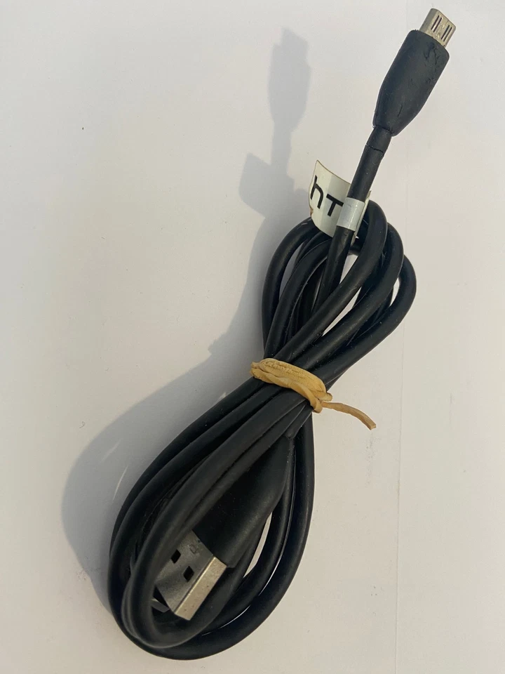 HTC Micro-USB Data Connectivity Charging Cable Original Black Very Good Conditio - Image 1 of 3