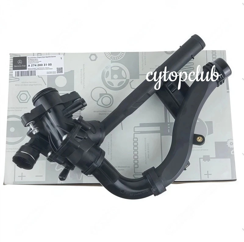 Coolant Thermostat 2742003100 for Mercedes-Benz E300 C350e 2.0L 2015-2019 Foto 1 de 4