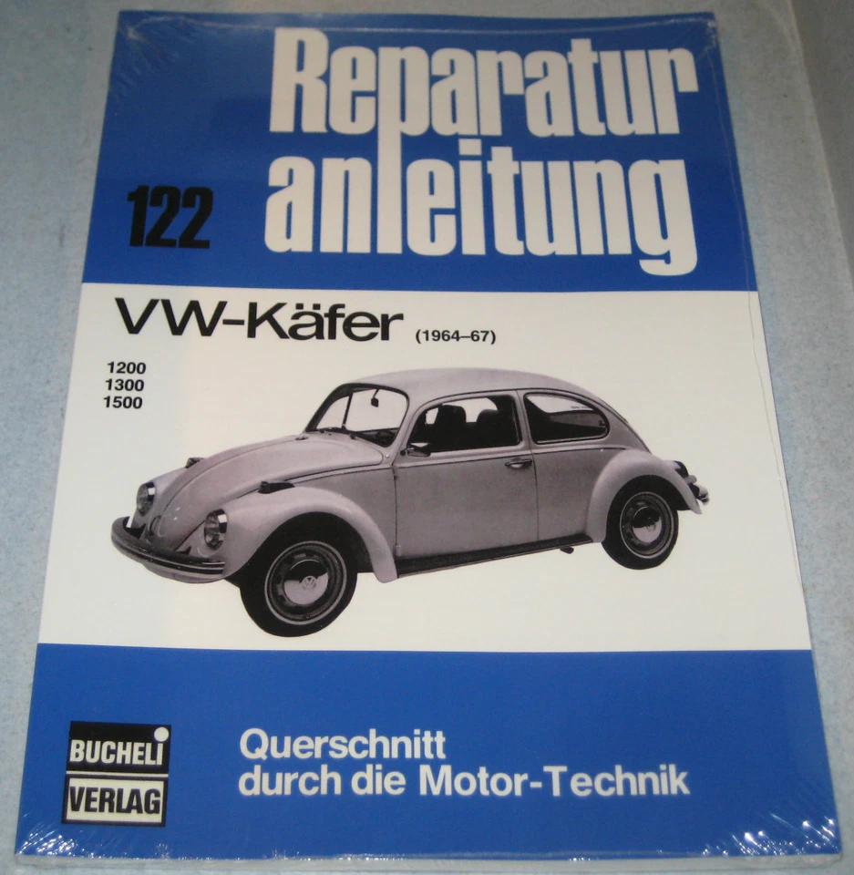 Manual De Reparación VW BEETLE 1200 / 1300 / 1500 VOLKSWAGEN, Años 1964 - 1967 - Imagen 1 de 1